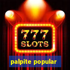 palpite popular